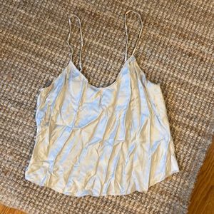 Reformation silk top